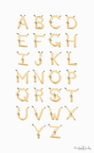 Load image into Gallery viewer, star letter B necklace