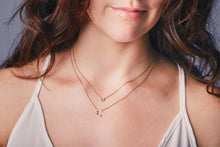 Load image into Gallery viewer, star letter B necklace