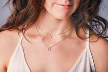 Load image into Gallery viewer, star letter B necklace