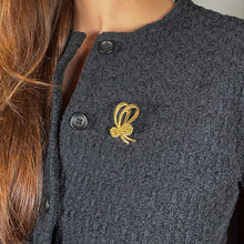 Load image into Gallery viewer, Bow Flower Brooch