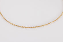 Load image into Gallery viewer, Twisted Rope Chain Necklace