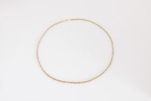Load image into Gallery viewer, Two-Tone Twisted Rope Chain Necklace