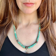 Load image into Gallery viewer, Navajo Turquoise Necklace