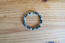 Load image into Gallery viewer, Chrysocolla &amp; Moss Agate Stretch Bracelet 2