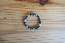 Load image into Gallery viewer, Chrysocolla &amp; Moss Agate Stretch Bracelet 1
