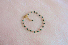 Load image into Gallery viewer, Malachite Chain Bracelet