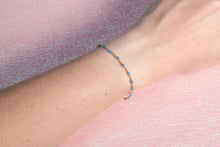 Load image into Gallery viewer, Apatite Mini Chain Bracelet