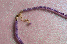 Load image into Gallery viewer, Amethyst Heart Necklace