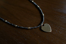 Load image into Gallery viewer, Hematite Heart Necklace