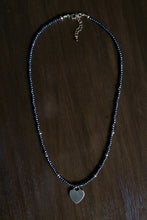 Load image into Gallery viewer, Hematite Heart Necklace