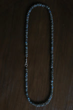 Load image into Gallery viewer, Labradorite Knotted Opera Length Necklace