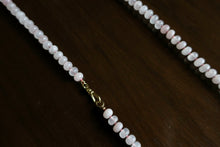 Load image into Gallery viewer, Knotted Rose Quartz Necklace