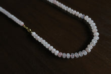 Load image into Gallery viewer, Knotted Rose Quartz Necklace