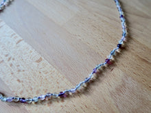 Load image into Gallery viewer, Knotted Fluorite Necklace