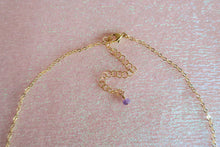 Load image into Gallery viewer, Amethyst Fringe Necklace