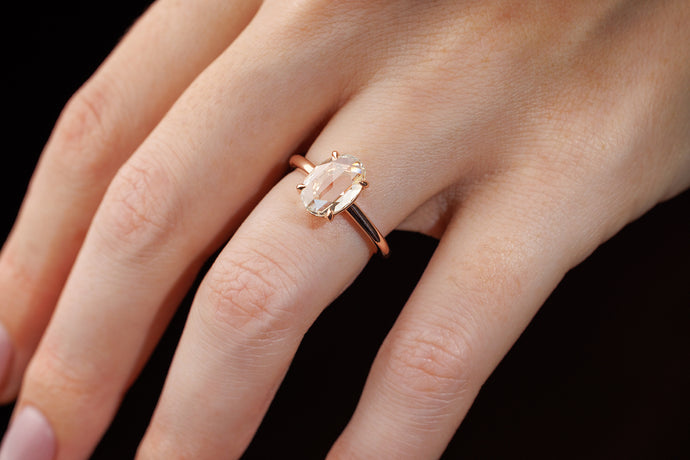 rose ring 1.79 ct natural diamond