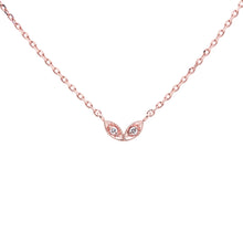 Load image into Gallery viewer, Ceejayeff double Marq choker diamond rose gold